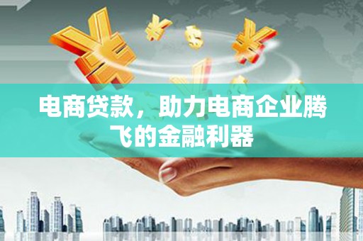南充电商贷款，助力电商企业腾飞的金融利器