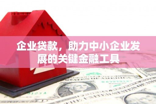 烈屿企业贷款，助力中小企业发展的关键金融工具