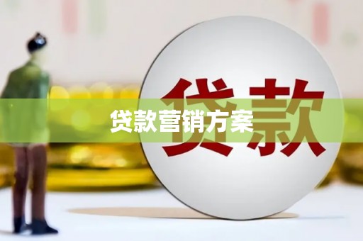 丛台贷款营销方案