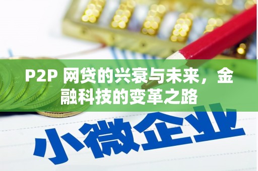 爱民P2P 网贷的兴衰与未来，金融科技的变革之路