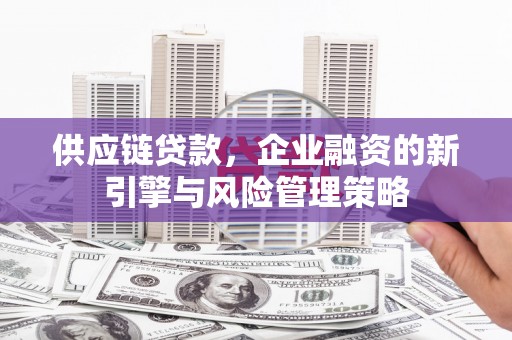 涿鹿供应链贷款，企业融资的新引擎与风险管理策略