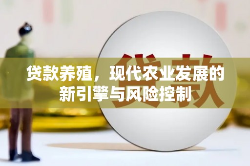 双柏贷款养殖，现代农业发展的新引擎与风险控制