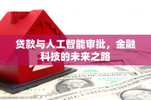修水贷款与人工智能审批，金融科技的未来之路
