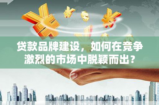 丹凤贷款品牌建设，如何在竞争激烈的市场中脱颖而出？