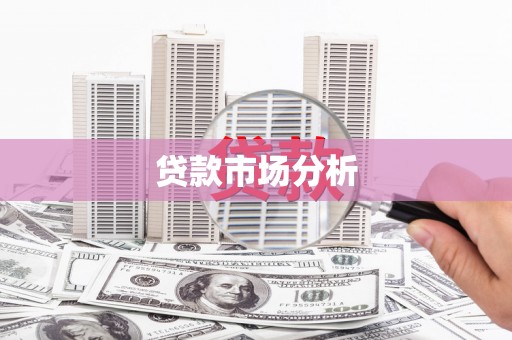 涟源贷款市场分析