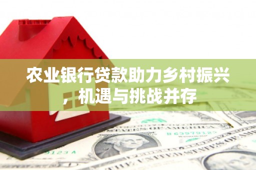 芦竹农业银行贷款助力乡村振兴，机遇与挑战并存