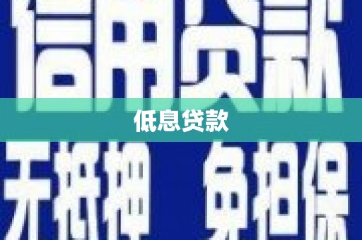 夏河低息贷款