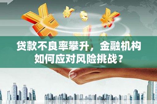 汕头贷款不良率攀升，金融机构如何应对风险挑战？
