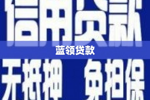 贵定蓝领贷款